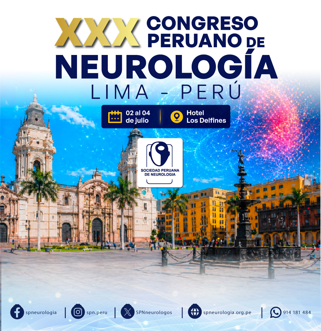 XXX Congreso Peruano de Neurología - Lima Perú
